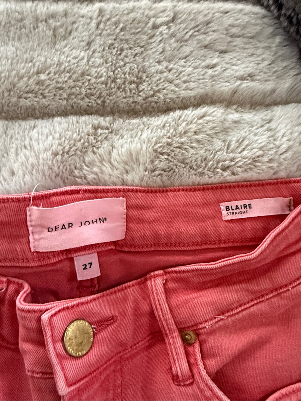 straight leg colored jeans - Picture 2 of 2